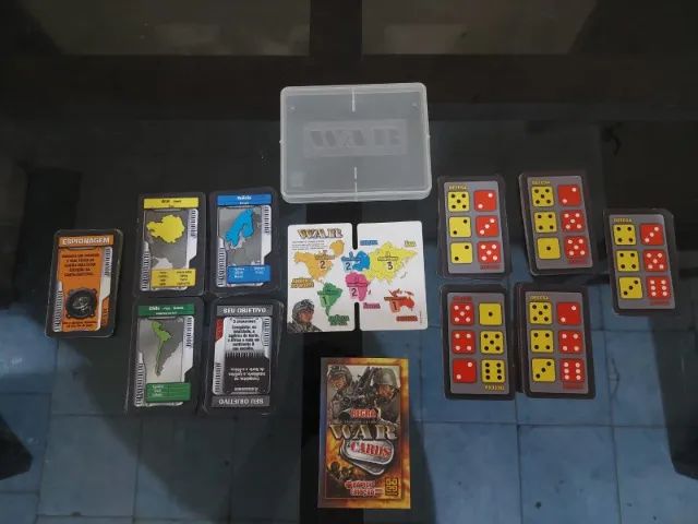Jogo War Cards (Edição Rara de colecionador) 