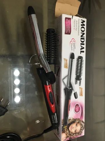 Modelador de cachos Mondial  Infinity Chrome Em06 19mm Bivolt - Foto 4