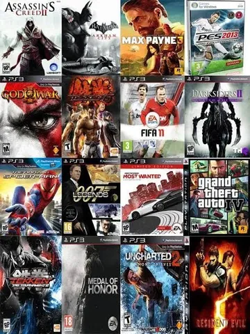 Jogos PS3 GTA 5, RESIDET EVIL6, GOD OF WAR 3, PES 2013 - Videogames -  Condomínio Mansões Sobradinho (Sobradinho), Brasília 1249712708