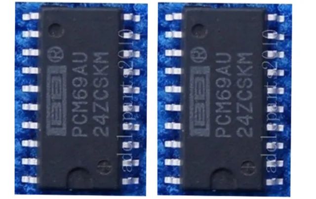 Kit  2 Pcm69au Advanced 1-bit Bicmos Dual 18-bit Novos - Foto 4