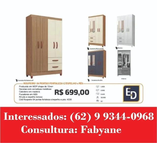 Guarda Roupa Fortaleza