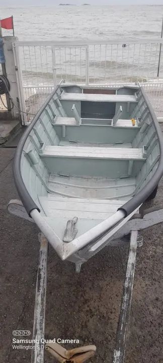 Barco de alumínio de pesca 5 m - Foto 3