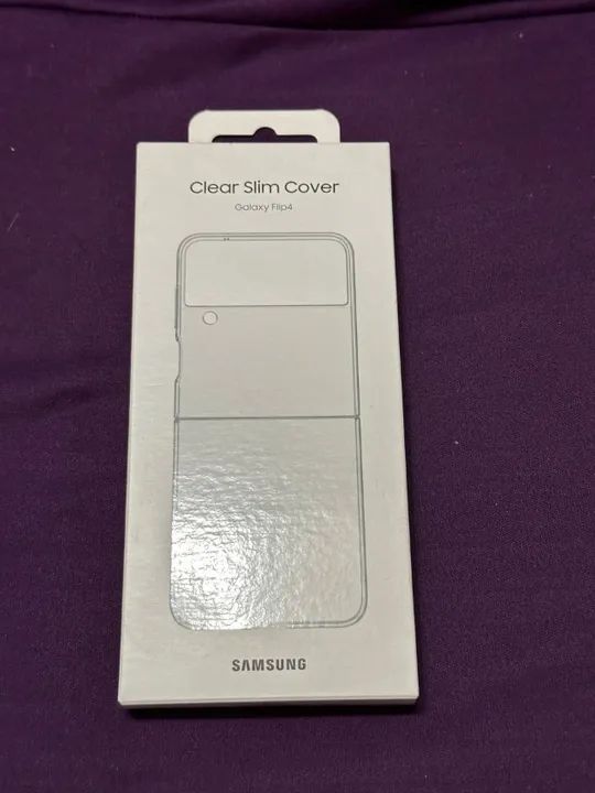 Capa Clear Slim Cover Samsung Galaxy Z Flip4 - Original