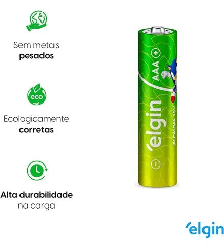 Pilha AAA alcalinas  - Foto 3