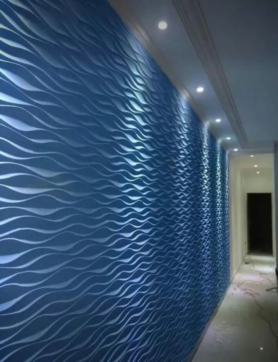 Revestimento 3D Ondulado - gesso 3d - Foto 2