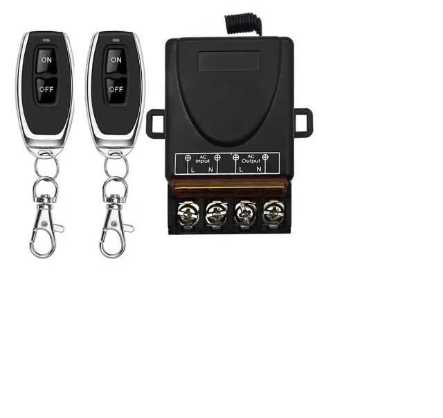 Interruptor Sem Fio 110v 220v 30a + 2controle Remoto 433mhz