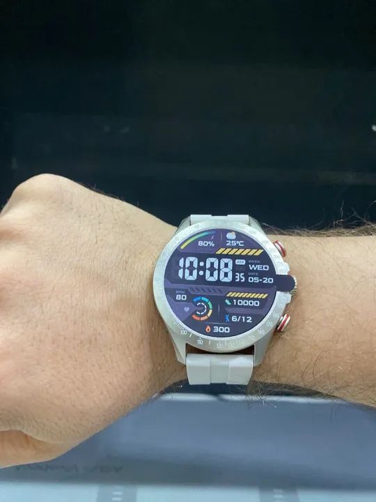 Smartwatch Haylou Solar Pro Tela 1,43" - Chamada Bluetooth Loja Coimbra Computadores Entre - Foto 4