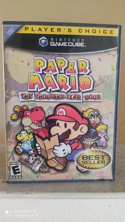 Jogo GameCube - Paper Mario 