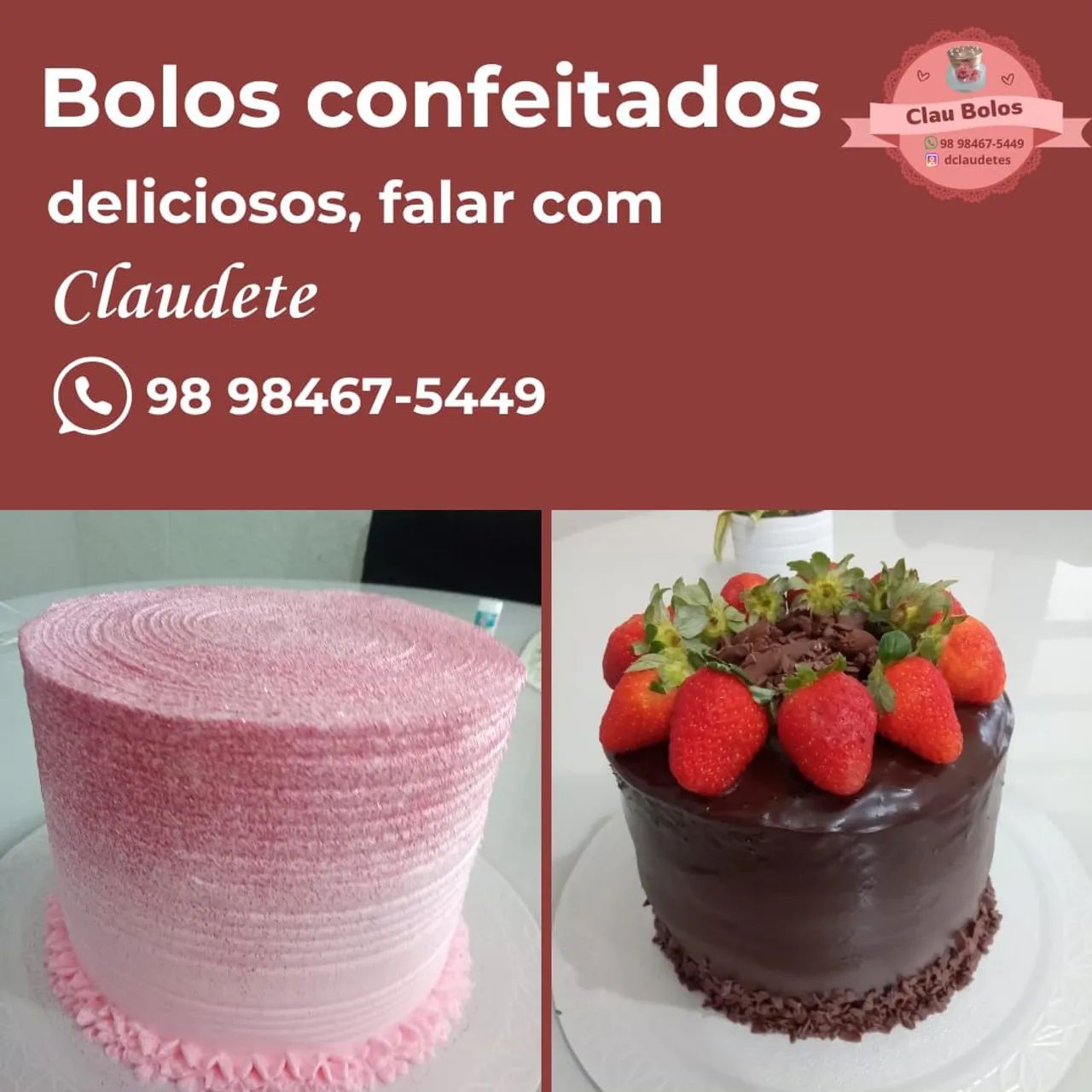 Faço deliciosos bolos confeitados e caseiros,além de cupcakes - Foto 6