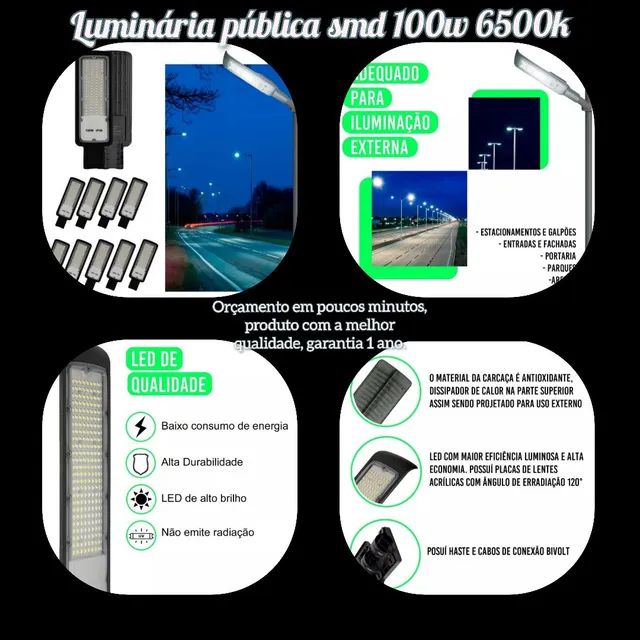 LUMINARIA PUBLICA 100W IP66 AAATOP
