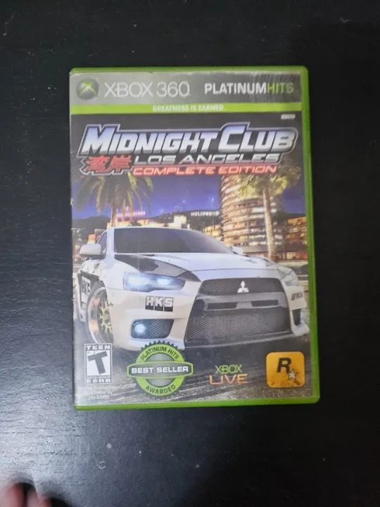 Midnight Club Los Angeles Complete Xbox Jogos De V Deo Game