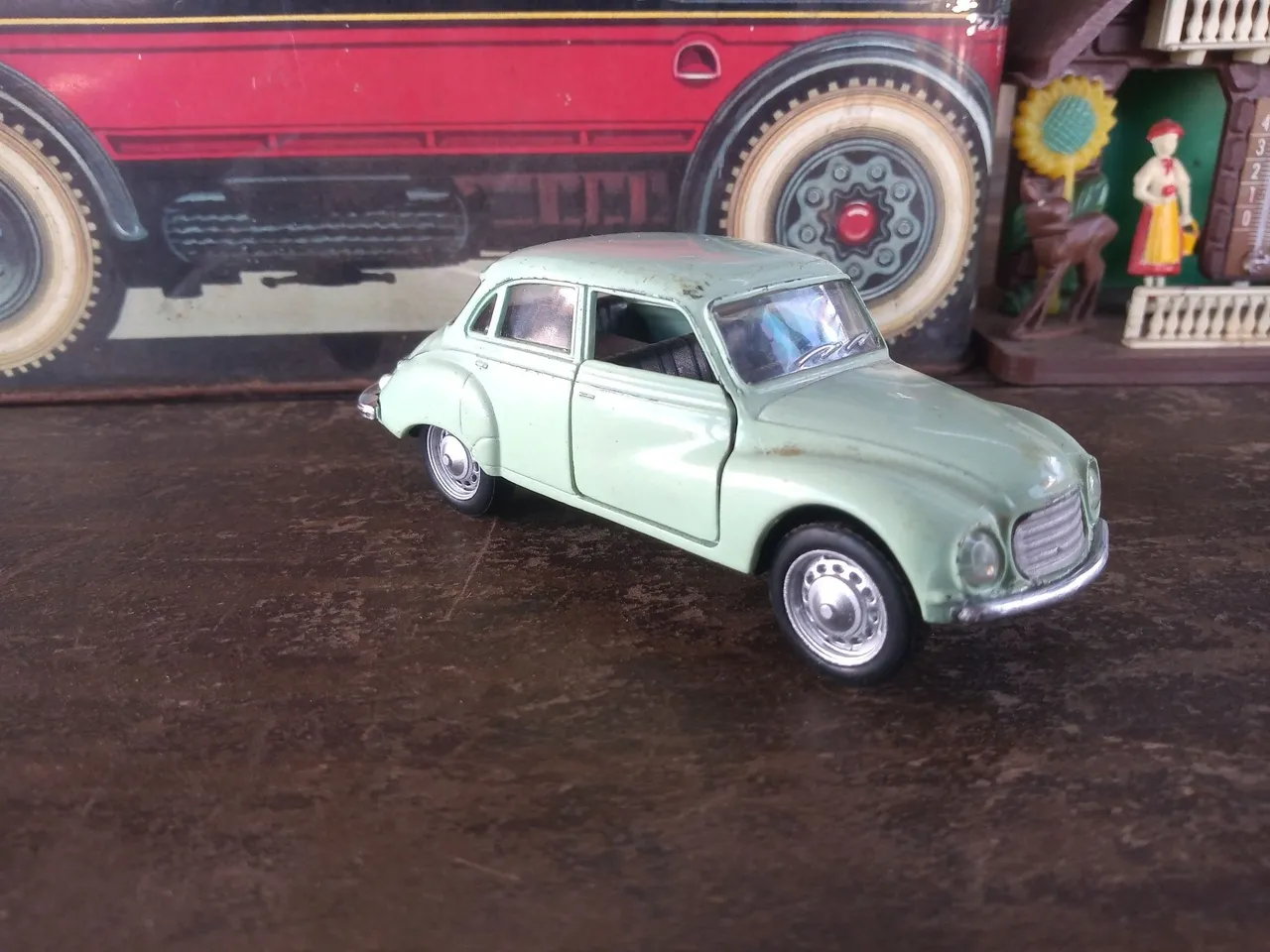 Miniatura Vemag DKW 11cm jornal super