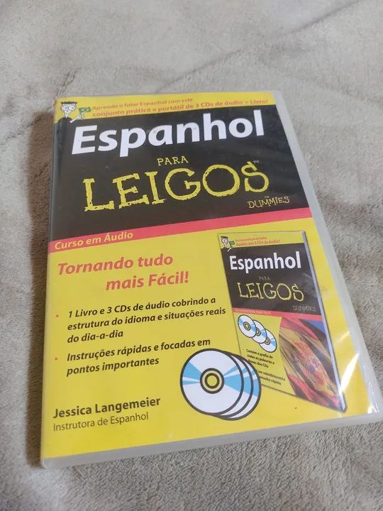 Curso de espanhol em dvd e cd