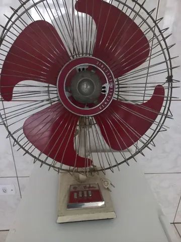 Ventilador antigo vortalex hélice de ferro 