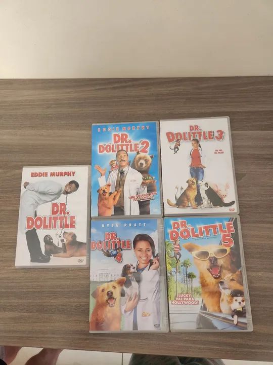 5 DVD Dr. Dollitle