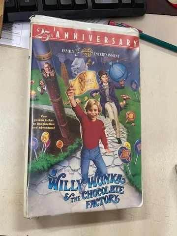 Vhs Willy wonka and the chocolate factory anniversary