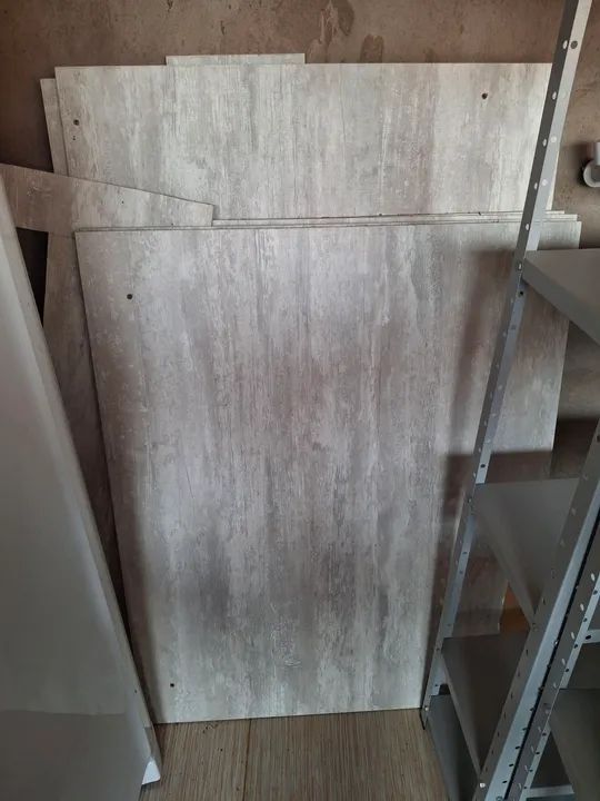 Painéis para Revestimento de Parede - Madeira Cinza baixei - Foto 2