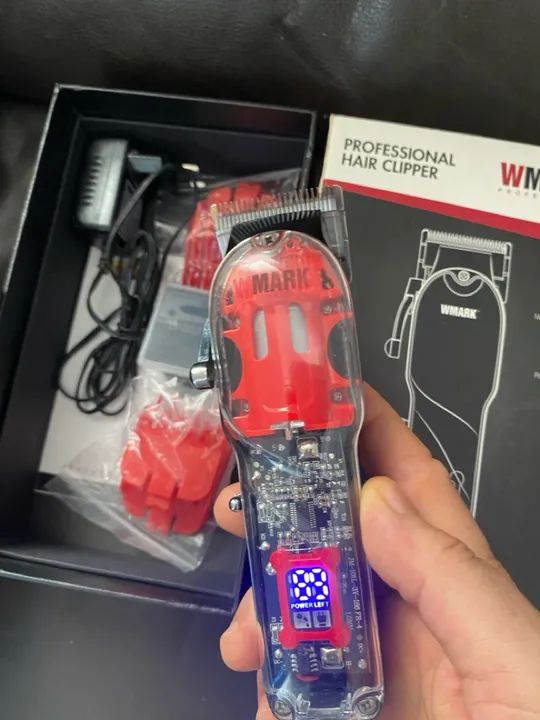 Máquina W Mark com capa e pentes - Foto 4