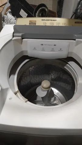 Vendo máquina de lavar Brastemp cesto em inox,9 kilos,R$700.garantia de 3 meses.Itajai - Foto 4