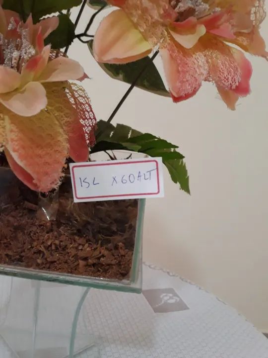 Vaso em Vidro Transparente Médio - Foto 6