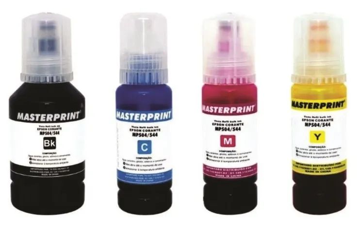 TINTA EPSON CORANTE MASTERPRINT 504 544 - Foto 3