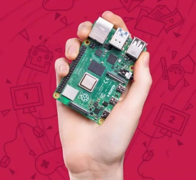 Raspberry Pi Original 4 Modelo B, RAM Oficial 4B 4GB - Foto 4