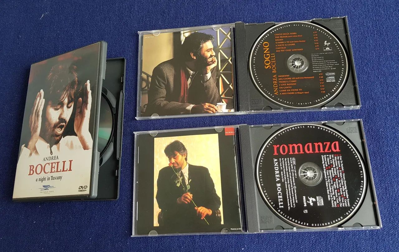 Andrea Bocelli - 2 CDs + 1 DVD - Foto 2
