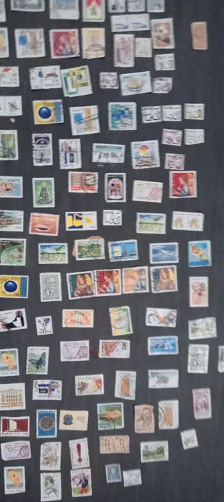 Selos  70 países e brasileiros - Foto 4