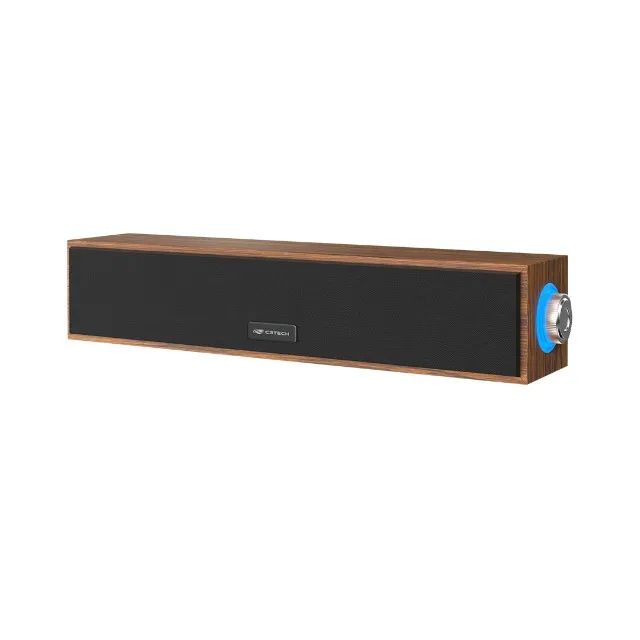 Soundbar C3Tech SB-30BW Marrom C3Tech - WZetta