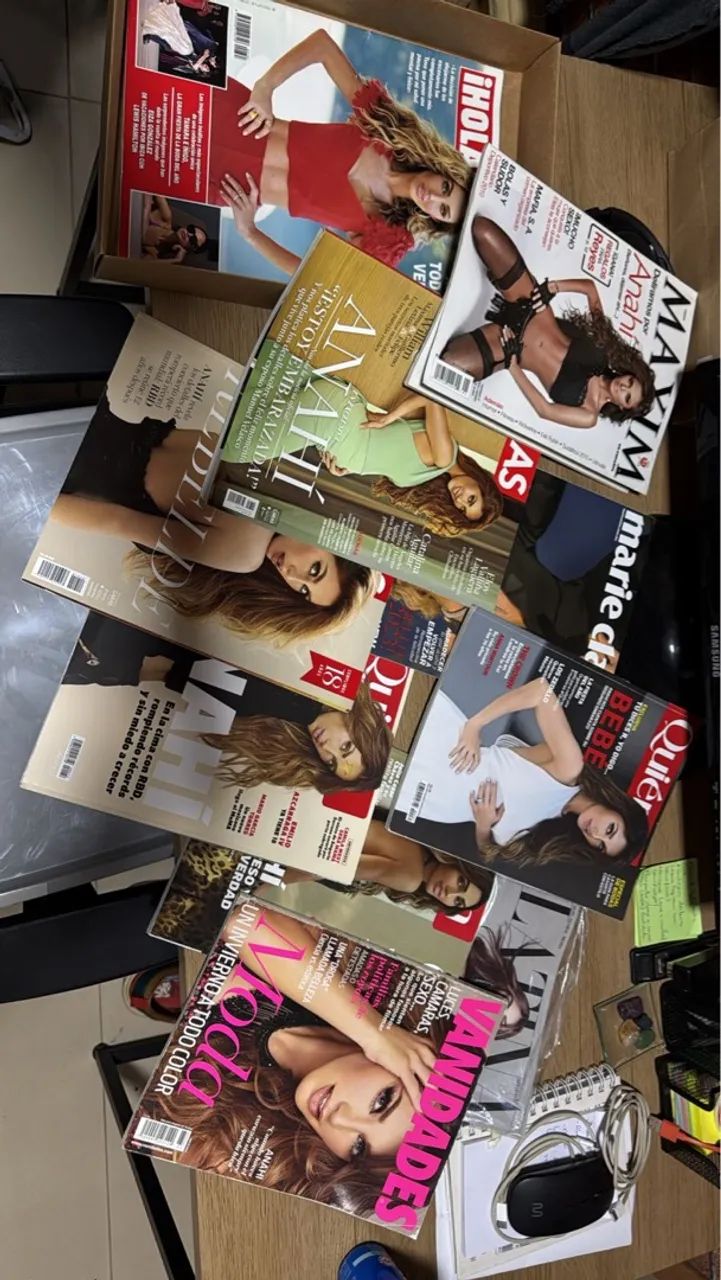 Coleção de Revistas Anahí 
