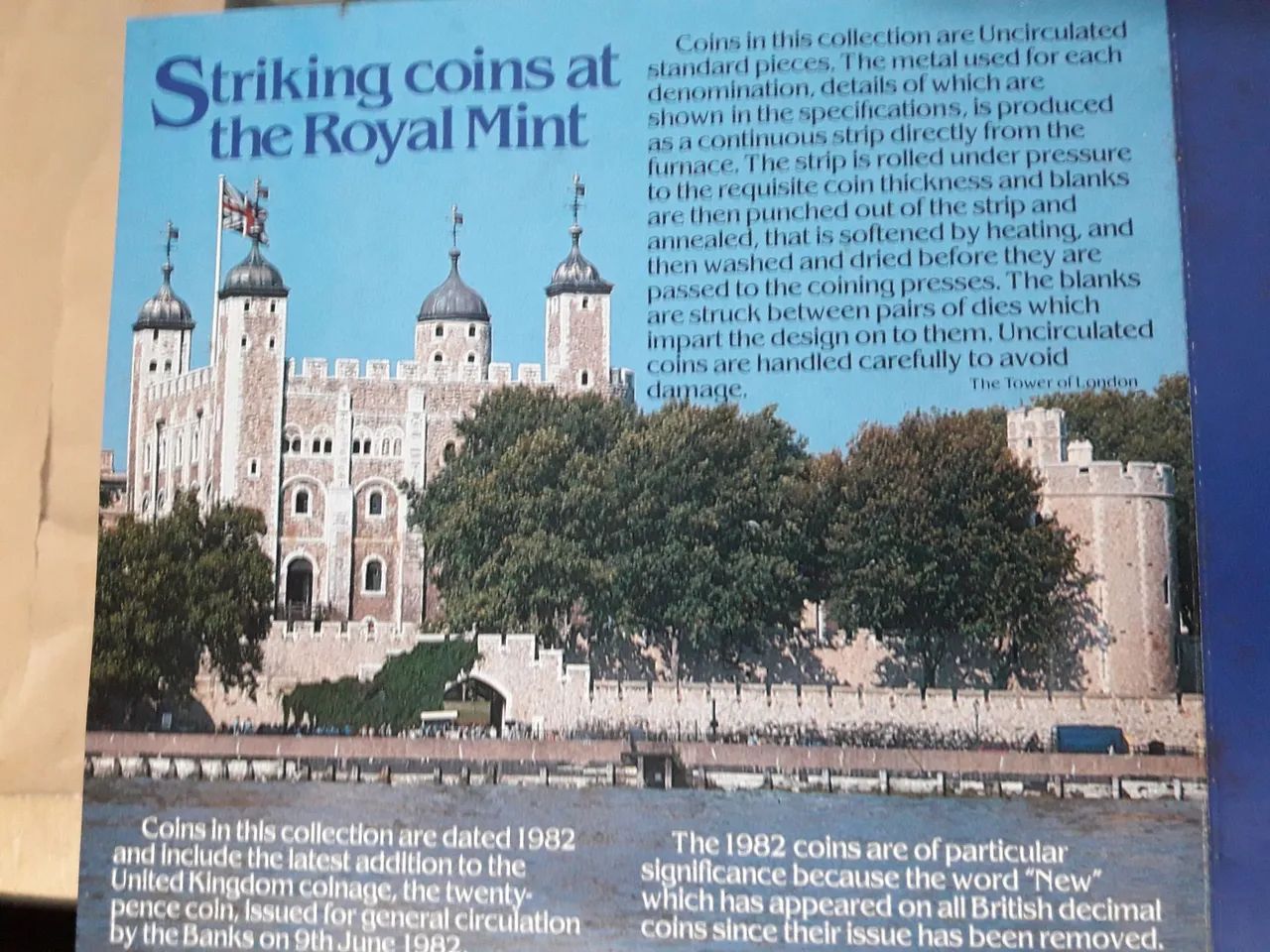 United Kingdom Uncirculated Coin Collection 1982 - Foto 4