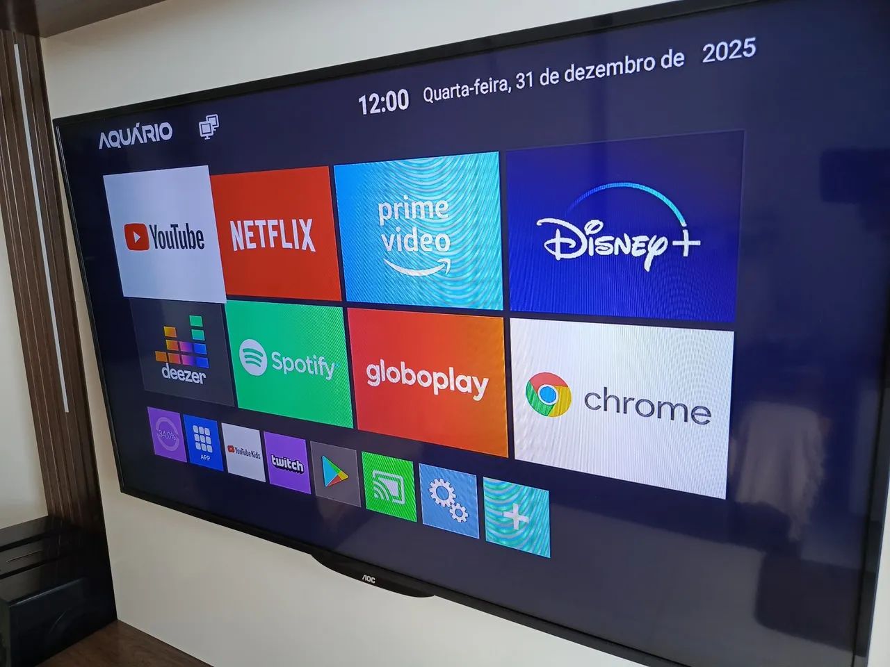 Smart TV Box 4K STV-3000 Aquário  - Foto 3