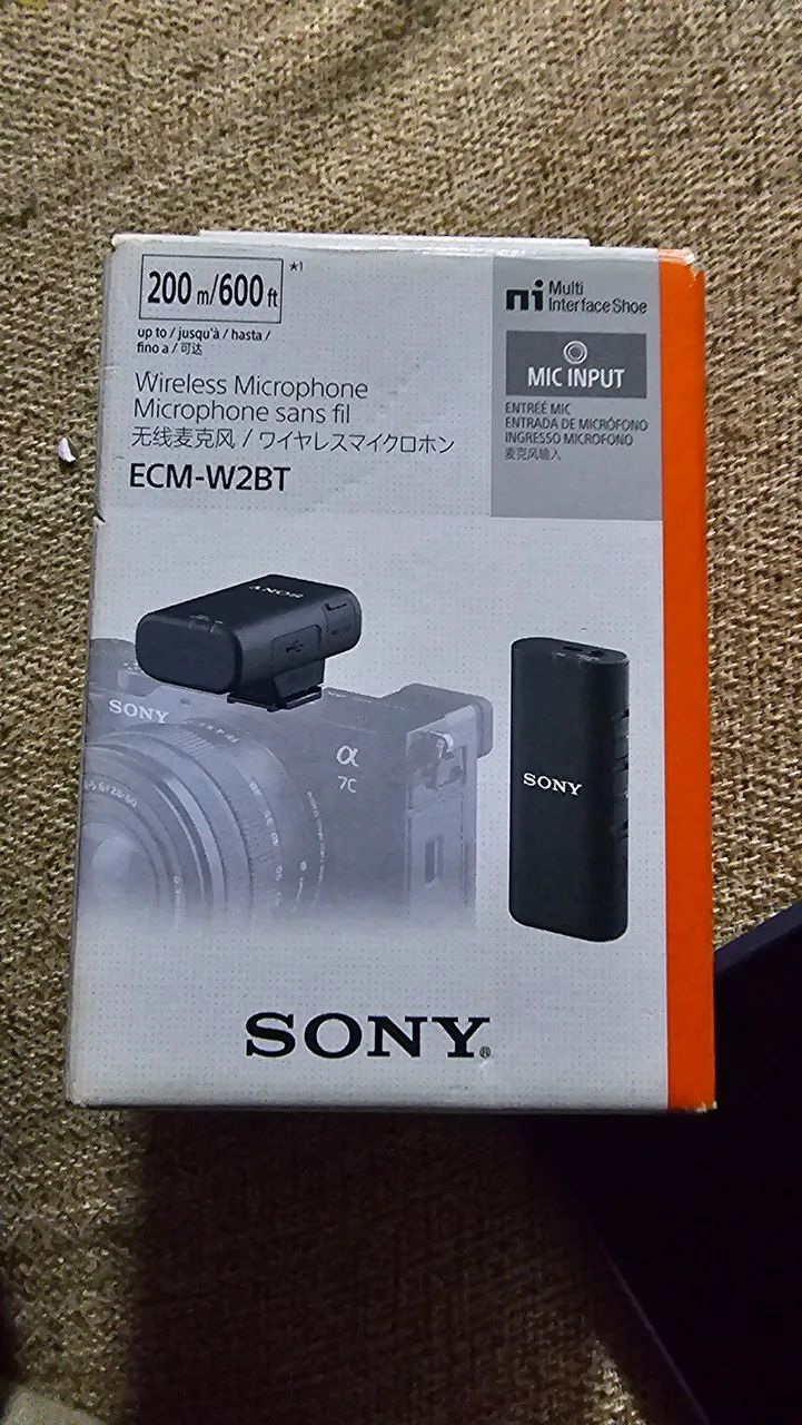 Microfone Sony ECM-W2bt para Câmera - Foto 3
