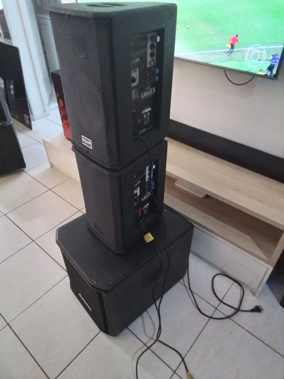 Par de Caixas Ativas Donner Saga 8 - Foto 3