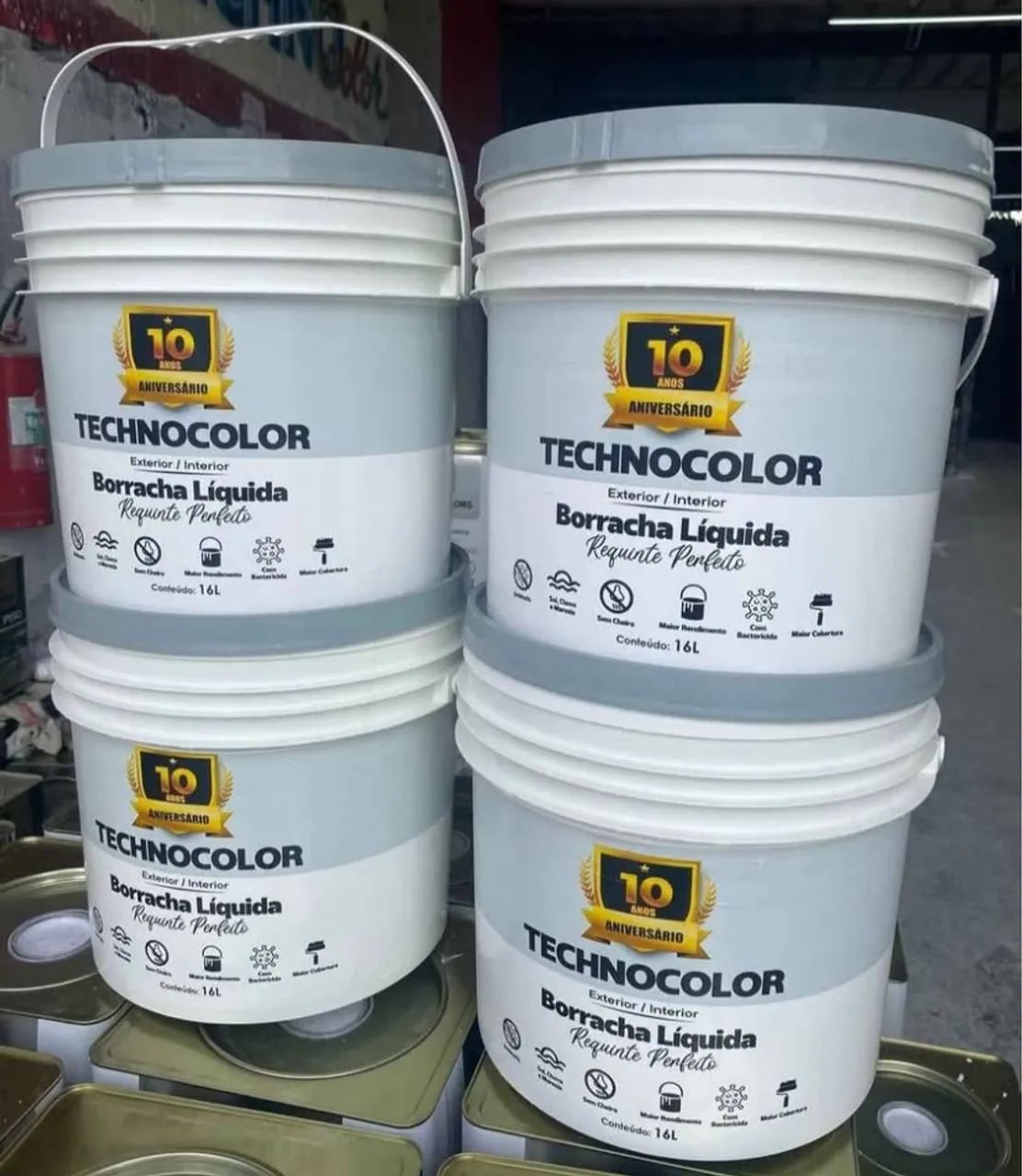 Tinta emborrachada com preço de fábrica garanta já a sua  - Foto 3