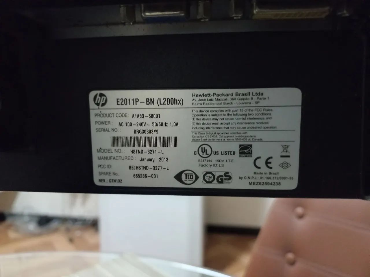 Monitor HP L200hx  - Foto 2