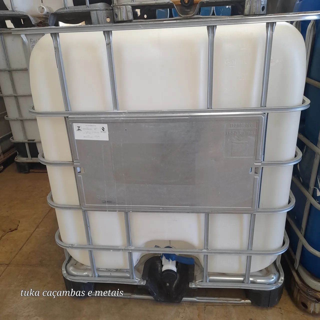 Tanque IBC 1000 Litros - Novo