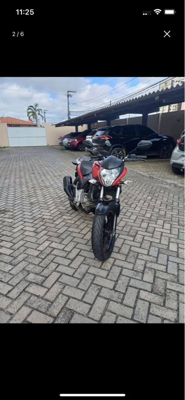CB 300 2015 DE LEILÃO EMPLACÁVEL , COM DOCUMENTO DE ARREMATE ! REVISADA !  - Foto 4