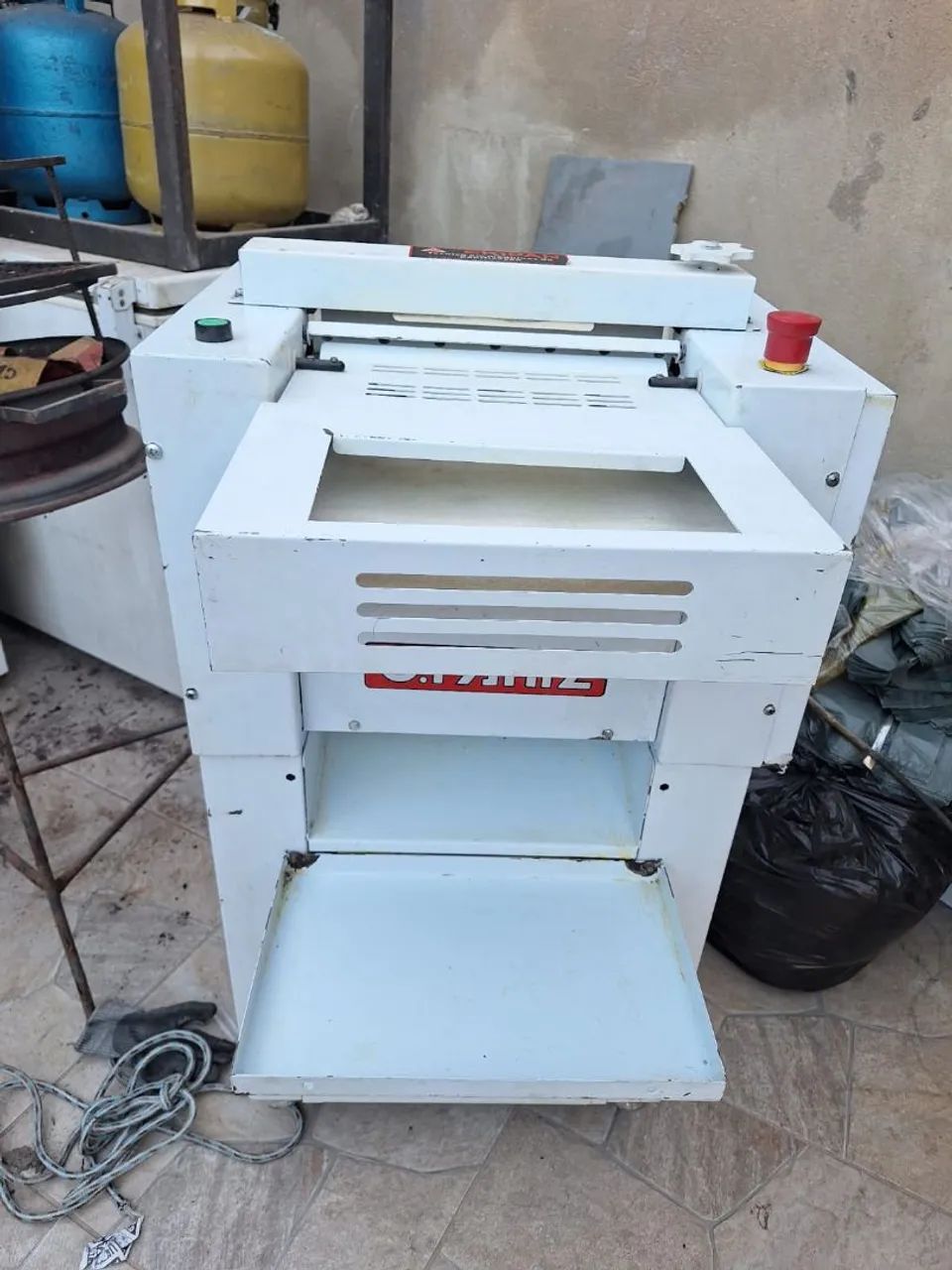 Laminadora de massa para padaria