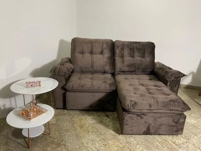 Sofá Retrátil Piacatuba 3 Lugares (2.10m) - Foto 3