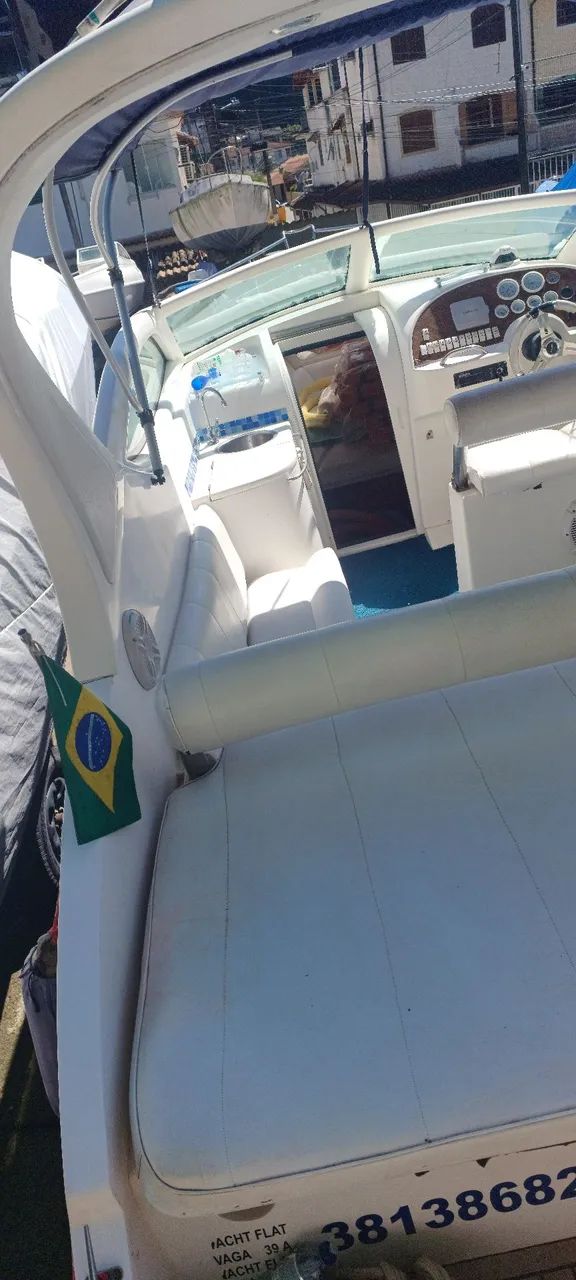 Lancha Real 26 cabinada 140 mil. Troco por jet-ski.  - Foto 8