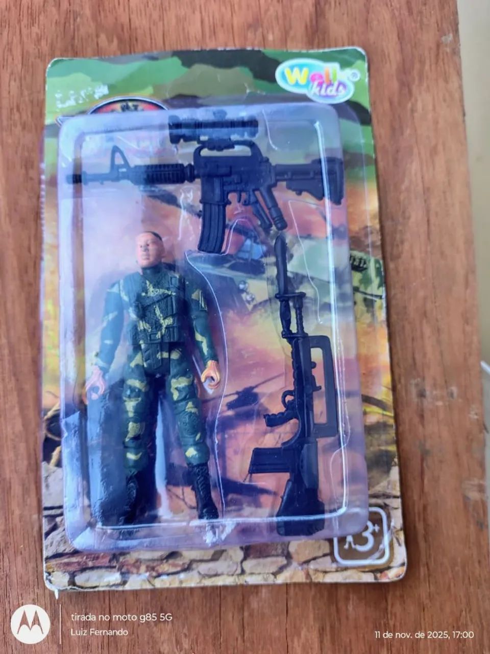 Boneco soldado militar lote - Foto 2