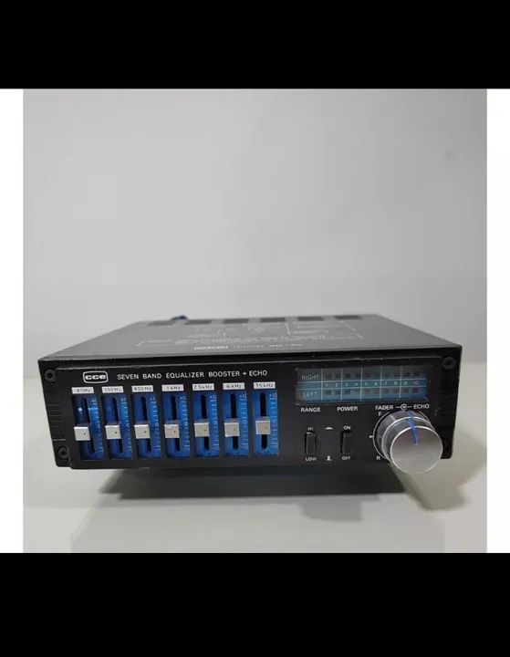 Equalizador de 7 Ban + Echo - CCE