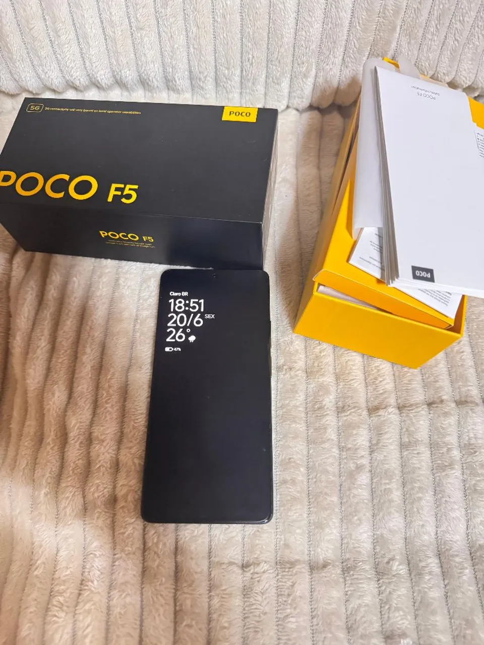 POCO F5 12 GB RAM E 256 ARMAZENAMENTO