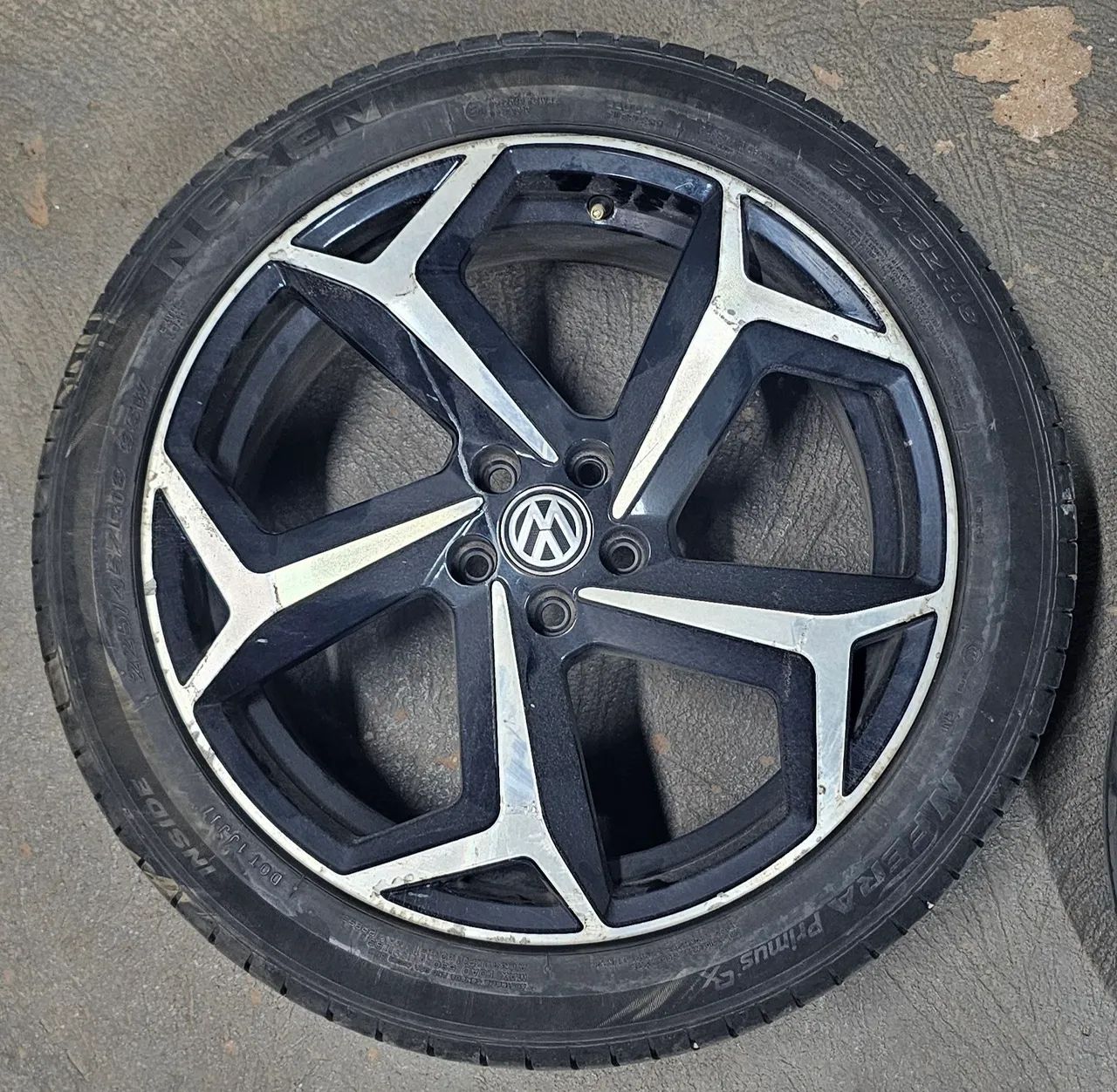 Rodas Polo GTI Europeu Aro 18 - Furação 5x100 + Pneus - Foto 5