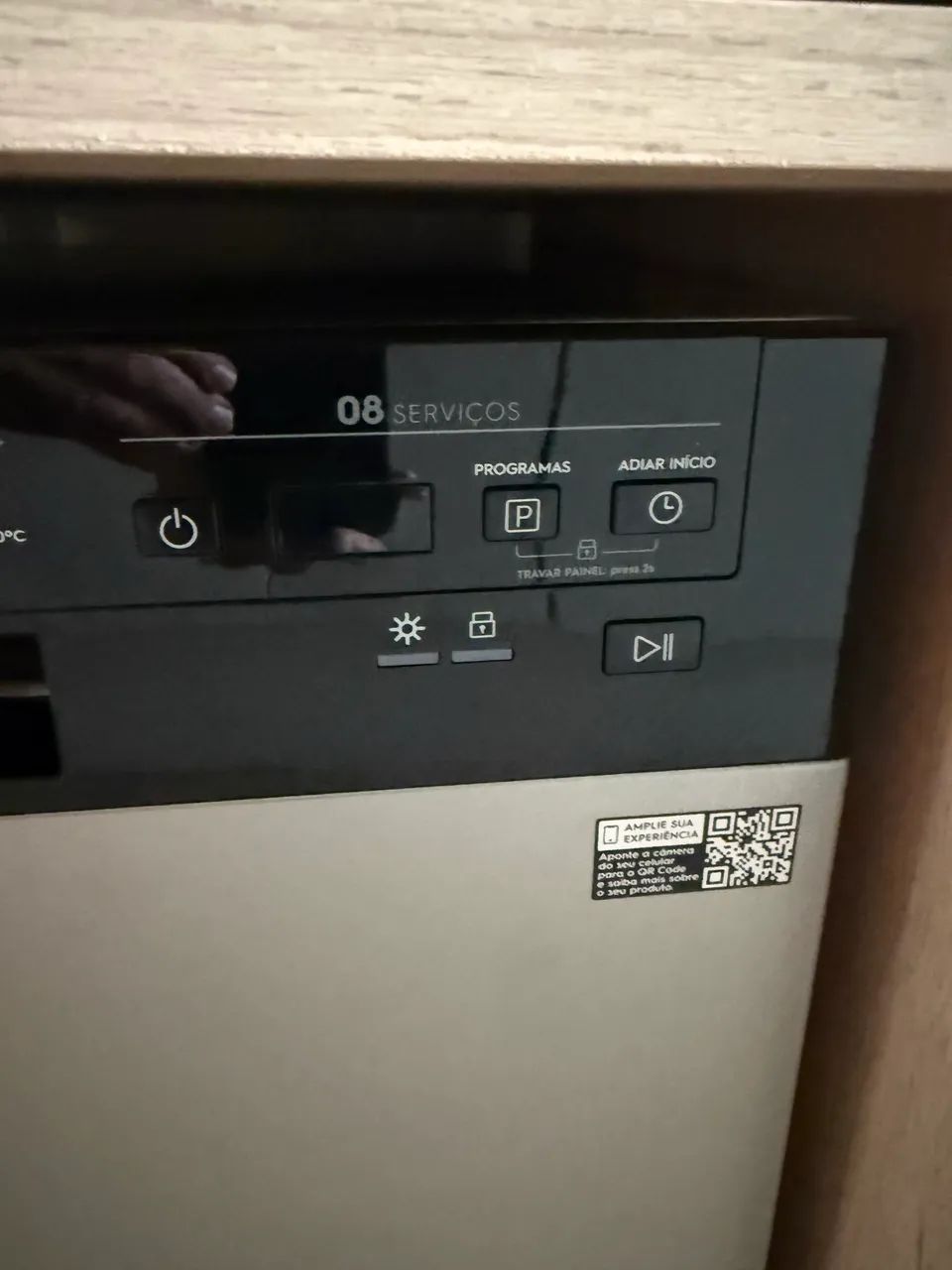 Lava-Louça Electrolux 8 Serviços Inox com Programa Lava & Seca 50 min (LS08E) 127V - Foto 3