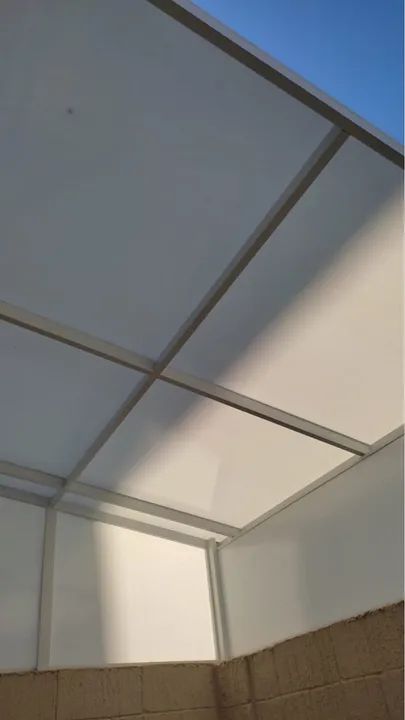 Cobertura de policarbonato para área externa - Foto 3