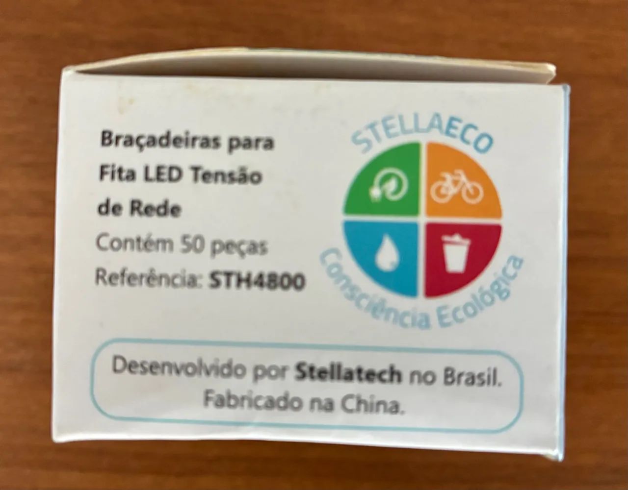Braçadeiras para Fita LED Tensão de Rede - 197 peças - Foto 3