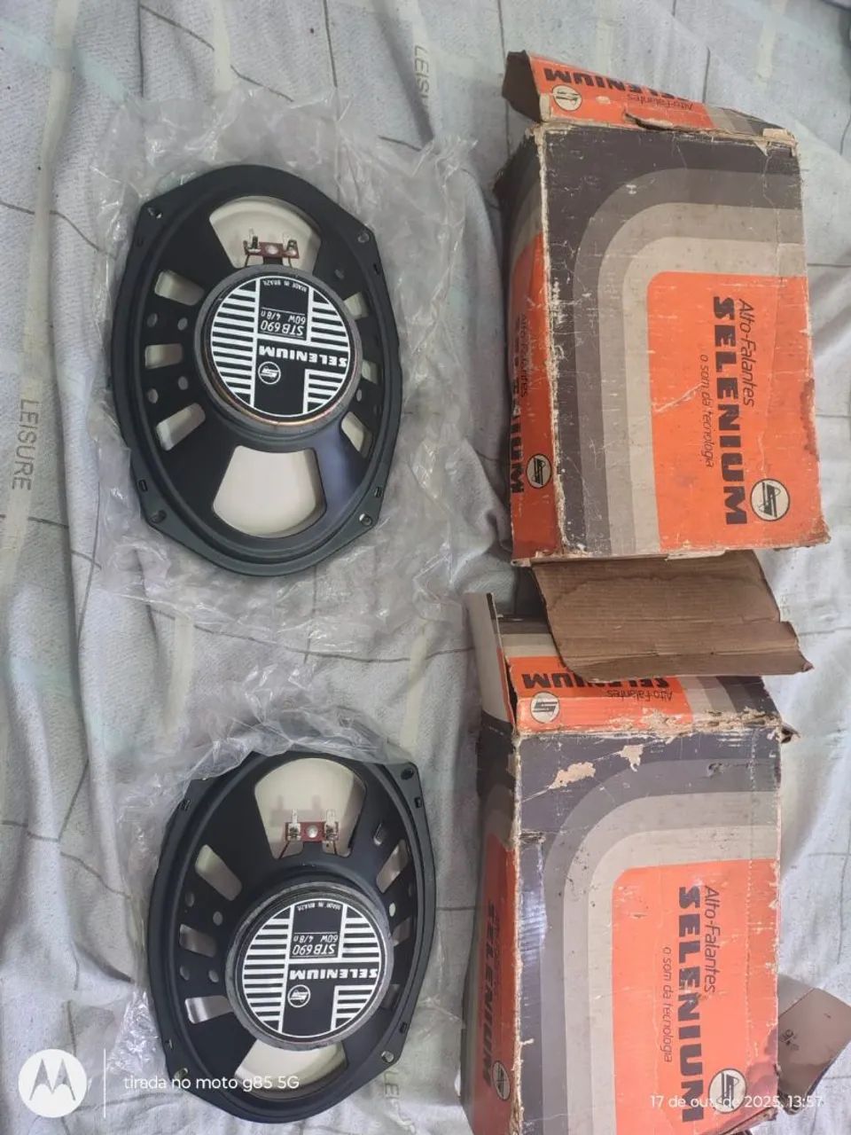 Autofalantes Triaxial selenium STB690 60w 4/8 ohm Par na caixa Raros Carro Antigo -Bosch- - Foto 4