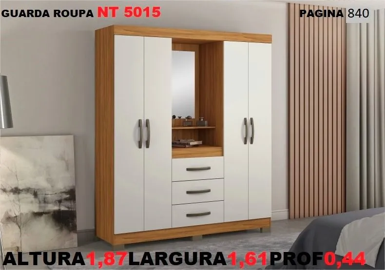 Guarda roupa entrega e montagem grátis para toda Maceió 